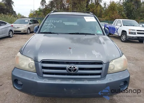 2006 Toyota Highlander V6 from USA, damaged, VIN JTEDP21A260122119